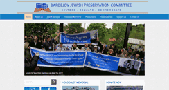 Desktop Screenshot of bardejov.org